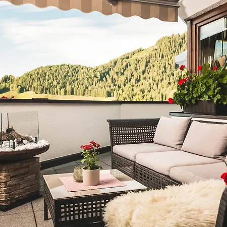 Garni Hubertushof Hotell Fiss